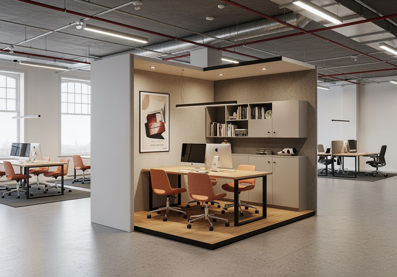 Jasa Interior Kantor: Ruang Kerja Ergonomis dan Fungsional