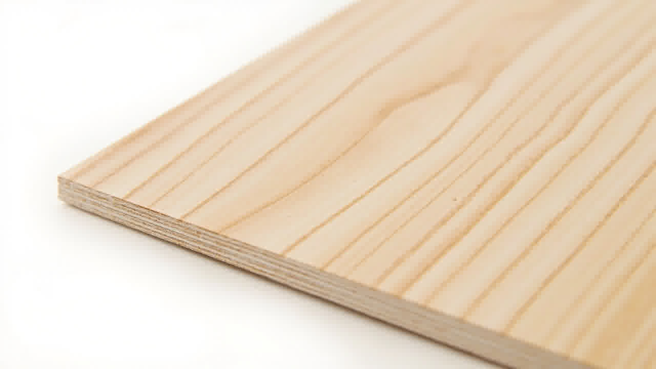 HPL untuk dinding interior dengan motif wood grain
